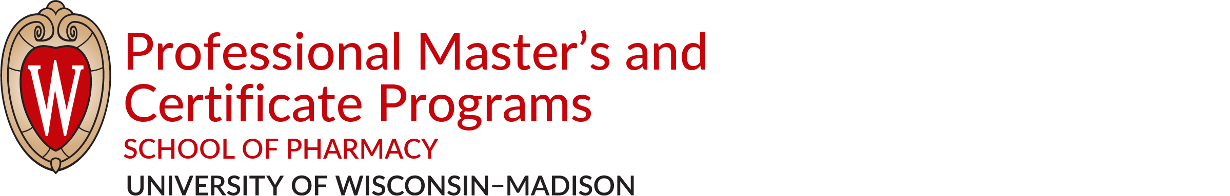 University of Wisconsin-Madison School of Pharmacy, Professional Master's and Certificate Programs