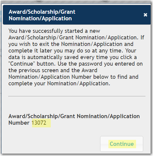 Awards Scholarships Number Image